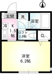 セレーノ田浦IIの物件間取画像